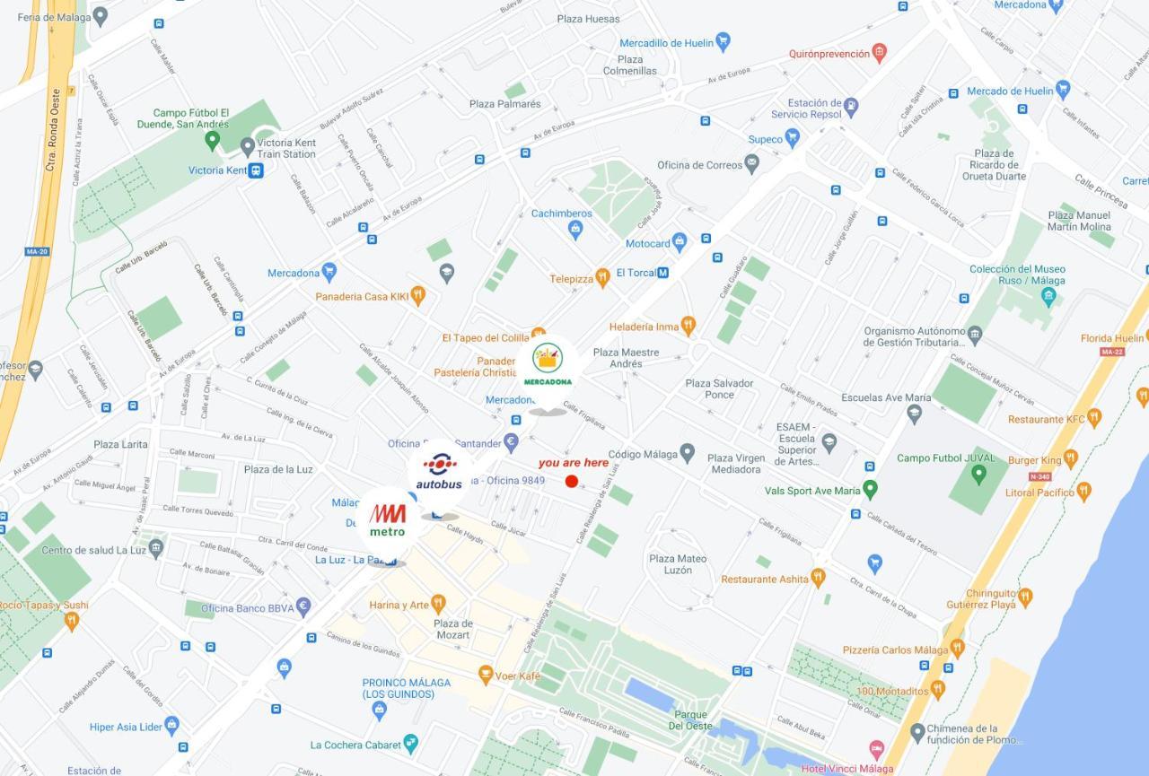 Apartamento Los Guindos 马拉加 外观 照片